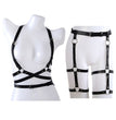 Leather Production Performance Costumes Accessories Set