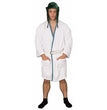 Free Size Christmas Halloween Costume White Robe