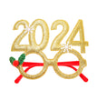 2024 New Year Christmas Glasses Children Gift Party Decoration