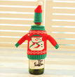 Knitted Christmas Bottle Set