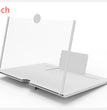 3D Screen Magnifier Signal Booster Mobile Screen Lightweight Foldable Magnifying Glass