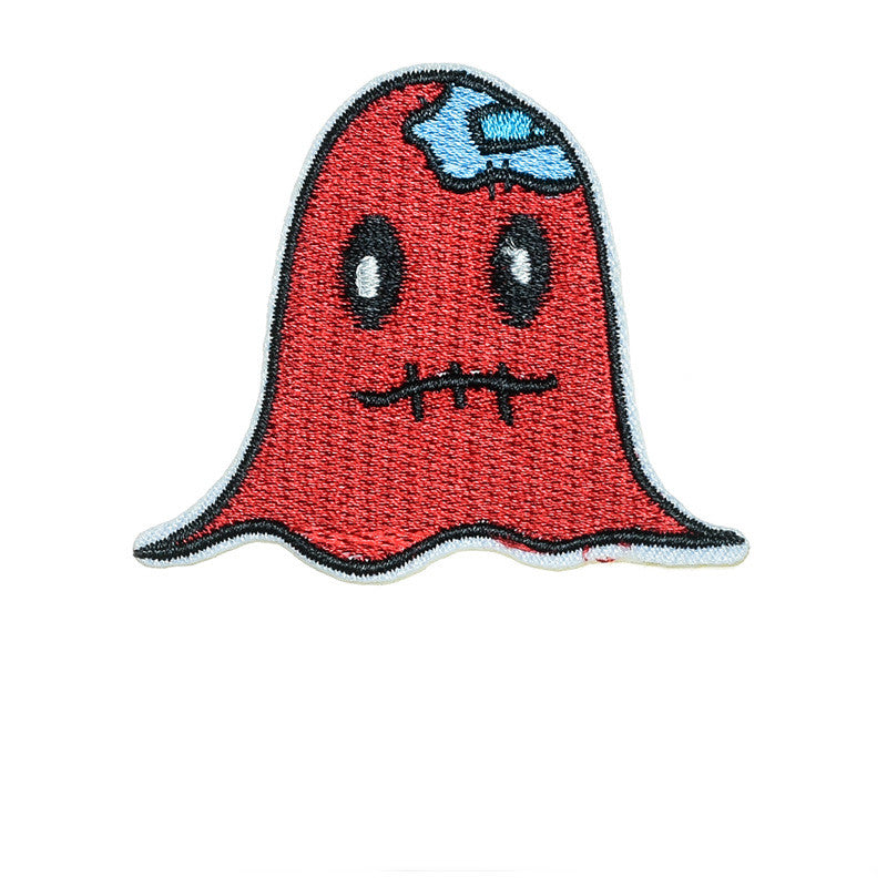 Cartoon Embroidery Halloween Clothes Pants Decorative Fabric Patch