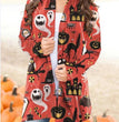 New European And American Casual Halloween Theme Printed Jacket Small Cardigan