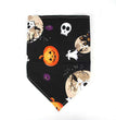 Pet Halloween Dog Saliva Scarf Bib Decoration Dog Collar Cat Skull Triangle Scarf
