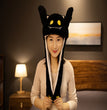 Movable Ears Rabbit Hat Cute Airbag Halloween Saint