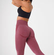 Snowflake Jacquard Seamless Yoga Workout Ankle Length Pants