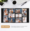 Linen Hardcover Photo Album 4X6 1000 Photos Large Capacity for Family Wedding Anniversary Baby Vacation (Gray, 1000 Pockets)