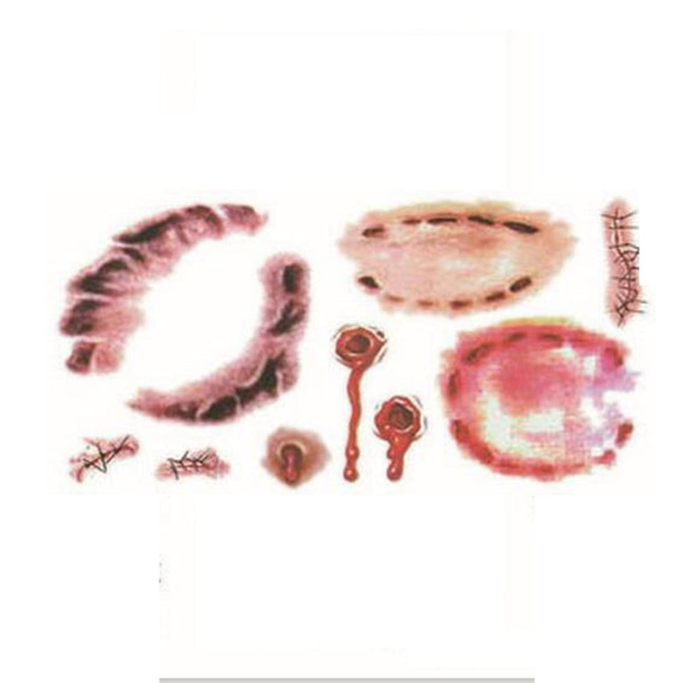 Makeup Stickers Tattoo Water Transfer For Halloween