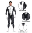 Halloween Bodysuits Zentai With Tail Animal Husky