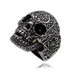Hip Hop Skull Ring Trendy Men's Personality Ring Punk