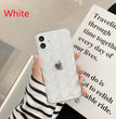Peach Heart Phone Case Silicone Lanyard Protective Cover