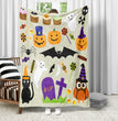 Halloween Christmas Party Party Party Decoration Flannel Blanket