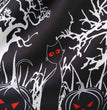 Halloween Retro Floral Print Swing Dress