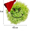 Christmas Wreath Grinch Front Door