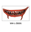Halloween Mouth Tattoo Stickers
