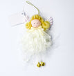 Christmas angel plush pendant