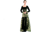 Halloween COS Ball Queen Dress Evening Gown