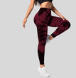 High Waist Hip Lift High Elastic Tie-dye Seamless Yoga Pants