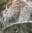 Sqft Halloween Spider Web Decorations Super Stretch White Webbing