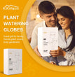 Plant Watering Globes Self Watering Planter Insert Glass Spikes, Hand Blown Clear Automatic Water Bulbs for Outdoor&Indoor Plants, 6.4Oz/190Ml Capacity, 3 Cats