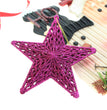 Christmas Three-dimensional Plastic Mesh Star Decoration