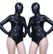 Women's Black Glued Half-Pack Tights Halloween Costumes
