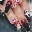 Halloween Armored Ghost Face Ghost Blood Drop