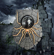 Halloween New Spider Doorbell Luminous Sound Horror Sound One-eyed Spider Doorbell