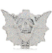 Halloween Crystal Women's Bag Skull Bat