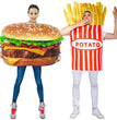 Adult French Fries Performance Props Costume Halloween