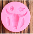 Halloween Skull Silicone Fondant Cake Mold