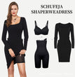 Long Sleeve Tight Skirt Siamese Body Shaping