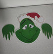 Christmas Themed Fence Garden Top Decoration