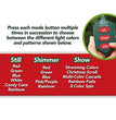 Christmas tree decoration lights string