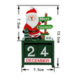 Christmas wooden calendar ornaments