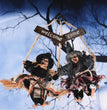 Halloween Flying Broomstick Witch Pendant
