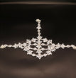 Fashion Exaggerated Halloween Rhinestone Crystal Masquerade Mask Party