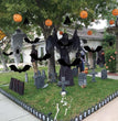 Outdoor Halloween Bat Wall Decoration