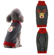 Pet dog clothes christmas pompom christmas small