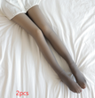 Fake Translucent Plus Size Leggings Fleece Lined Tights Fall And Winter Warm Fleece Pantyhose Women Fleece Lined Pantyhose Thermal Winter Tights