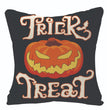 Home Fashion Halloween Linen Print Pillowcase
