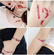 Halloween Scar Tattoo Stickers Funny Realistic