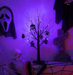 Halloween Tree Light Led Holiday Party Layout Home Decorative Lamp