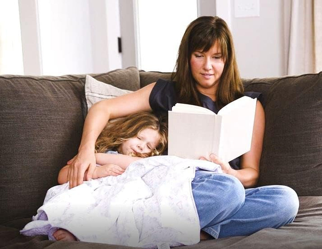 Sherpa Fleece Baby Blankets for Boys and Girls – Colorful, Reversible Baby Blankets for Newborns, Infants, Toddlers, and Nursery (Dreams & Doodles)