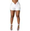 Ladies New PU Leather Shorts