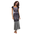 Halloween White Yarn Fishtail Skirt Women's Witch Costume