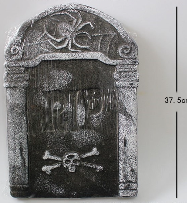 Halloween Decoration Environmentally Friendly Horror Atmosphere Skull Foam Tombstone