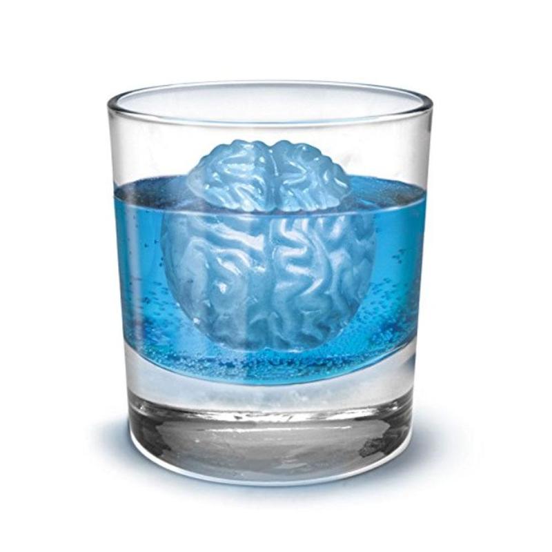 Brain Shape Ice Lattice Mold Halloween Party Supplies Creative Kitchen Ice Mold Halloween Brain Shape Ice Cube Making Tools