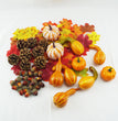 Autumn Pastoral Style Simulation Pumpkin Acorn Maple Leaf Pine Cone Halloween Diy Decoration Props