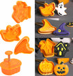 Baking Set Tool Halloween Diy Cake Decoration Plastic Cookie Cutter Mold